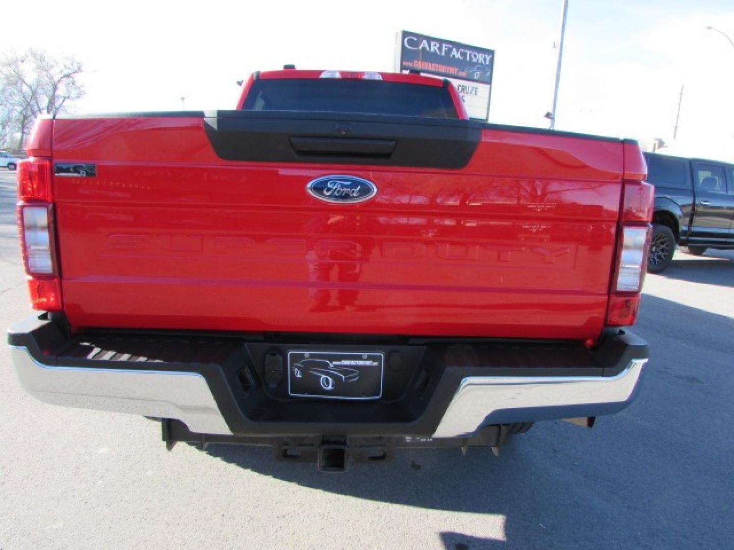 2022 Race Red /Gray Ford F-250 SD XLT 4WD (1FT7W2B67NE) with an 6.2 EFI V8 engine, 6 speed automatic transmission, located at 4562 State Avenue, Billings, MT, 59101, (406) 896-9833, 45.769516, -108.526772 - Photo#3